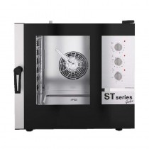 Four mixte à injection de vapeur, commande électromécanique, série ST GASTRO, 7 niveaux GN 1/1