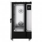 Four mixte à injection de vapeur, à gaz, panneau de commande tactile, série ST GASTRO, 20 niveaux GN 1/1