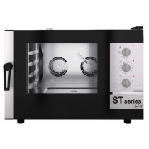Four mixte à injection de vapeur, commande électromécanique, série ST GASTRO, 11 niveaux GN 1/1