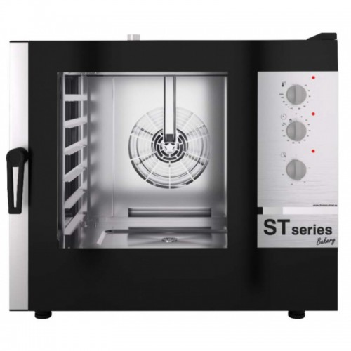 Four mixte à injection de vapeur, commande électromécanique, série ST BAKERY, 6 niveaux 600 x 400 - GN 1/1 Four mixte à injection de vapeur, commande électromécanique, série ST BAKERY, 6 niveaux 600 x 400 - GN 1/1