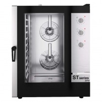 Four mixte à injection de vapeur, commande électromécanique, série ST BAKERY, 6 niveaux 600 x 400 - GN 1/1