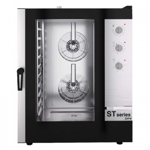 Four mixte à injection de vapeur, commande électromécanique, série ST BAKERY, 10 niveaux 600 x 400 - GN 1/1 Four mixte à injection de vapeur, commande électromécanique, série ST BAKERY, 10 niveaux 600 x 400 - GN 1/1