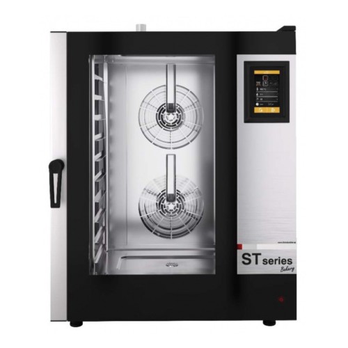 Four mixte à injection de vapeur, panneau de commande tactile, série ST BAKERY, 10 niveaux 600 x 400 - GN 1/1 Four mixte à injection de vapeur, panneau de commande tactile, série ST BAKERY, 10 niveaux 600 x 400 - GN 1/1