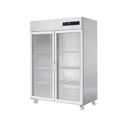 Armoire réfrigérée positive,2 portes vitrées, 1400 L Armoire réfrigérée positive,2 portes vitrées, 1400 L