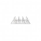 Grille anti-adhérente  GN 1/1