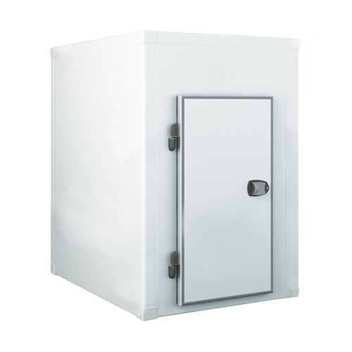 Chambre froide, froid négatif, isolation 80 mm, L 1790 x P 2390 mm, 7,4 m³