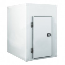 Chambre froide, froid négatif, isolation 80 mm, L 1590 x P 2790 mm, 7,6 m³