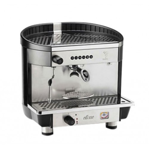 Machine à café espresso BEZZERA ELLISSE 2011 DE - 1 Groupe, 230V, acier inoxydable / noir, avec chauffage électrique et gaz Machine à café espresso BEZZERA ELLISSE 2011 DE - 1 Groupe, 230V, acier inoxydable / noir, avec chauffage électrique et gaz