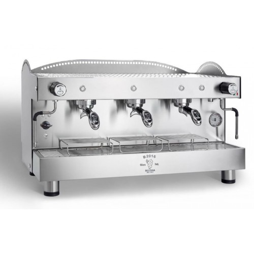 Machine à café espresso BEZZERA B2016 PM 3 Groupes acier inoxydable Machine à café espresso BEZZERA B2016 PM 3 Groupes acier inoxydable