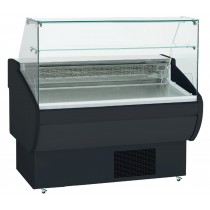 Vitrine comptoir, gamme BRAGA, surface expo 0,43 m2, L 1000 mm