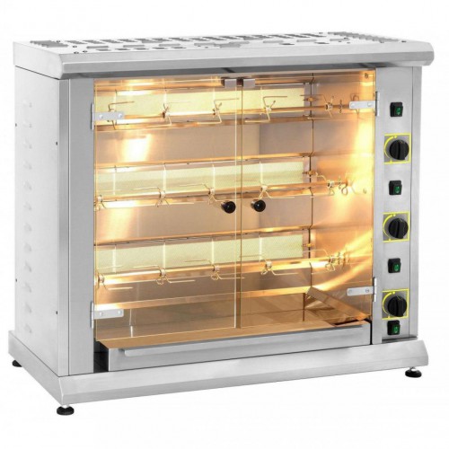 Rôtissoire à gaz B/P, 2 broches, 11 kW / MONO, déstockage Rôtissoire à gaz B/P, 2 broches, 11 kW / MONO, déstockage