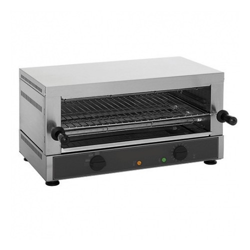 Toaster large 1 niveau GN1/1, 6 tubes quartz, 2.7 kW / MONO, déstockage Toaster large 1 niveau GN1/1, 6 tubes quartz, 2.7 kW / MONO, déstockage