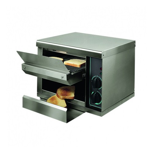 Toaster convoyeur inox, 2.3 kW / MONO, déstockage Toaster convoyeur inox, 2.3 kW / MONO, déstockage