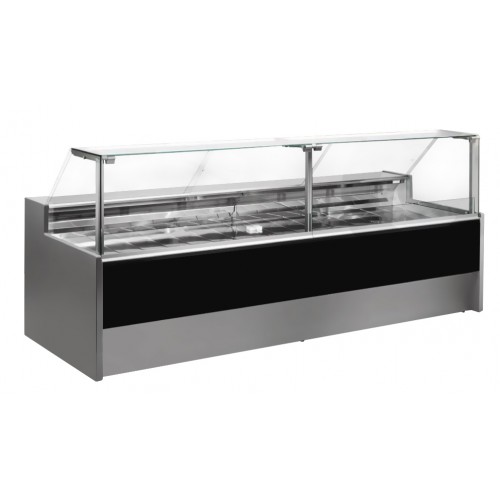 Vitrine comptoir, gamme SALERNO surface expo 2.08 m2 Vitrine comptoir, gamme SALERNO surface expo 2.08 m2