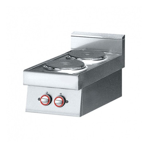 Réchaud électrique professionnel, 2 plaques, 5,2 kW / TRI, Déstockage Réchaud électrique professionnel, 2 plaques, 5,2 kW / TRI, Déstockage