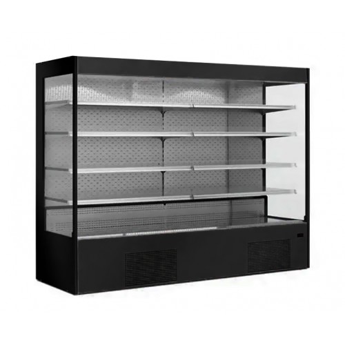 Vitrine murale ouverte, gamme KINGSTON groupe logé, 1400 W Vitrine murale ouverte, gamme KINGSTON groupe logé, 1400 W