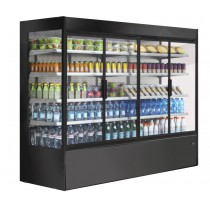 Vitrine murale ouverte, gamme KINGSTON groupe groupe à distance, 990 W