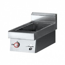 Bain-marie électrique, simple GN 1/1, en acier inox, profondeur 700 mm