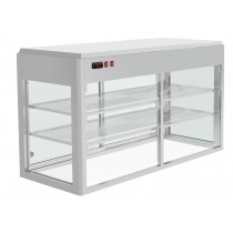Élément chaud pour vitrine, vitrine réfrigérée avec fond, 1231 W