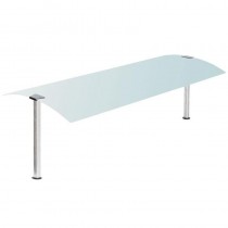 Protéction neutre, vitre courbée 2 côtés, longueur 1737 mm