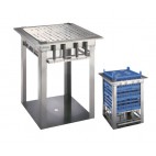 Distributeur de panier, en inox AISI 304