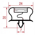 Joint à encastrer 1523x668 mm pour armoire réfrigérée