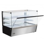 Vitrine Chauffante 120 L, en inox brillant., 800 W