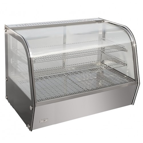 Vitrine Chauffante 160 L, vitre bombée, 1500 W Vitrine Chauffante 160 L, vitre bombée, 1500 W