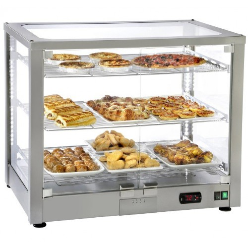Vitrine chauffante 5 niveaux 1,8 kW Vitrine chauffante 5 niveaux 1,8 kW