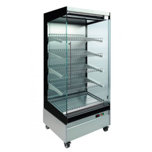 Vitrine chauffante CAMOES, +65°C, 3690 W, surface expo 1,95 m2, 1 porte Vitrine chauffante CAMOES, +65°C, 3690 W, surface expo 1,95 m2, 1 porte