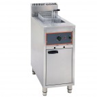 Friteuse à gaz gros volume avec vidange simple sur coffre 16 L
