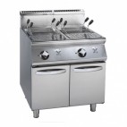 Cuiseur à pâtes électrique, modèle double, avec cuve GN 1/1, sur coffre, 15,2 kW / TRI, 2 x 26 L, Destockage
