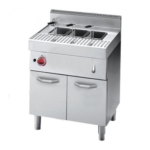 Cuiseur à pâtes, égouttoir, sur coffre, 9 kW / TRI, déstockage Cuiseur à pâtes, égouttoir, sur coffre, 9 kW / TRI, déstockage