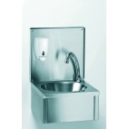 Lave-mains GA avec dosseret, L 350 x l 330 x H 500 mm