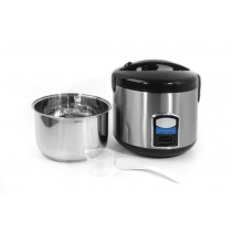 Mini cuiseur à riz et legume, en inox, 1,8 L