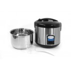 Mini cuiseur à riz et legume, en inox, 1,8 L