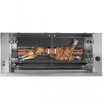 Rôtissoire à broche, MECHOUI 1 broche sans chassis, inox