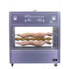 Rôtissoire à broche gaz mechoui 6 géant inox