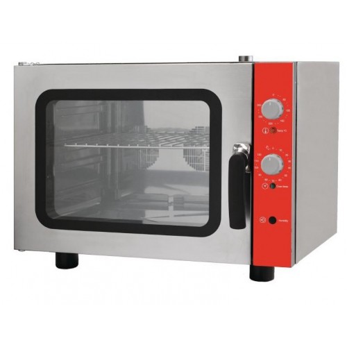 Four électrique à convection avec humidificateur, 4 x GN2/3 Four électrique à convection avec humidificateur, 4 x GN2/3