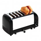 Grille-pain 6 tranches anthracite, 195 tranches/h