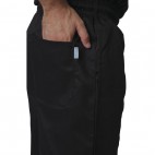 Pantalon de cuisinier unisexe Whites Vegas, couleur noir