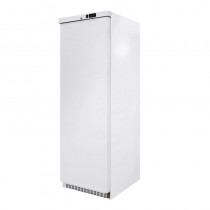 Armoire réfrigérée positive blanche, avec porte pleine, 395 L