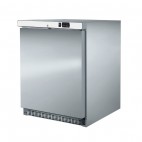Armoire réfrigérée négative inox, avec porte pleine, 120 L
