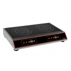 Plaque induction gamme intense 2 plaques 2 x 3 kW