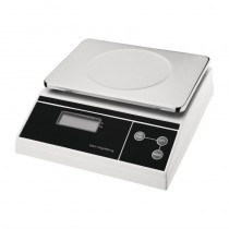 Balance électronique à plateau, plateau inox, capacité 15kg