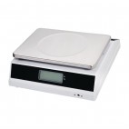 Balance électronique à plateau, plateau inox, capacité 15kg