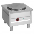Réchaud électrique professionnel, 1 plaque XL, TRI 400 V, 5 kW