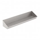 Réserve-frites inox avec filtre égouttoir, en inox  AISI 430
