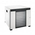Déshydrateur alimentaire, en acier inoxydable, 10 plateaux, 1 kW