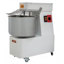 Pétrin à spirale, tête fixe – cuve fixe, capacité 22 litres, 17 kg de pâte